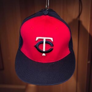 Melonwear DQ & Minnesota Twins Collab Logo Baseball Adhustable Hat Cap